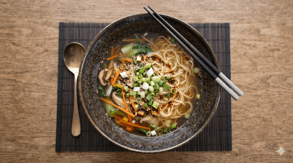Veg Noodles Soup